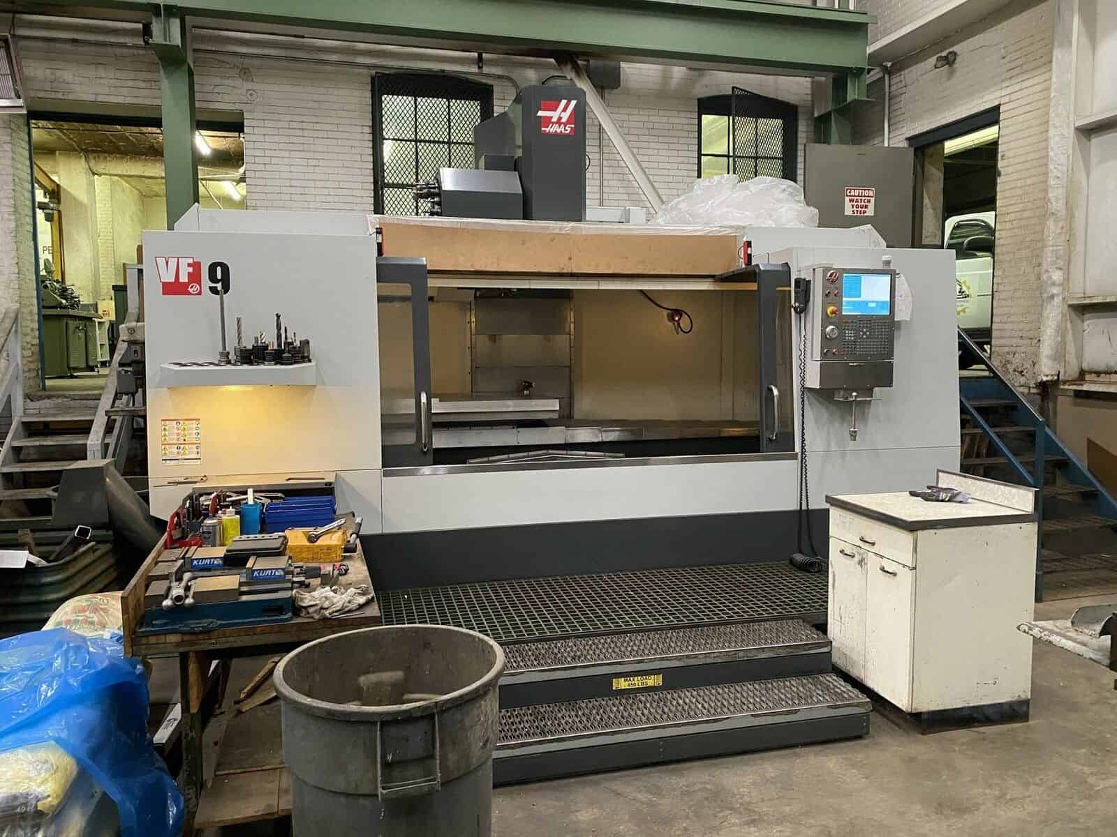 Used Haas VF9 CNC Vertical Machining Center 8069953
