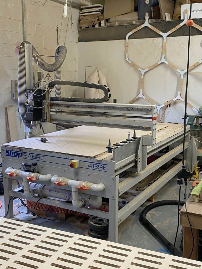 Used Shopsabre 4896 CNC Router 8070022