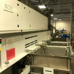 Used CJI 4 Station Line Automatic Cleaning Line For Sale