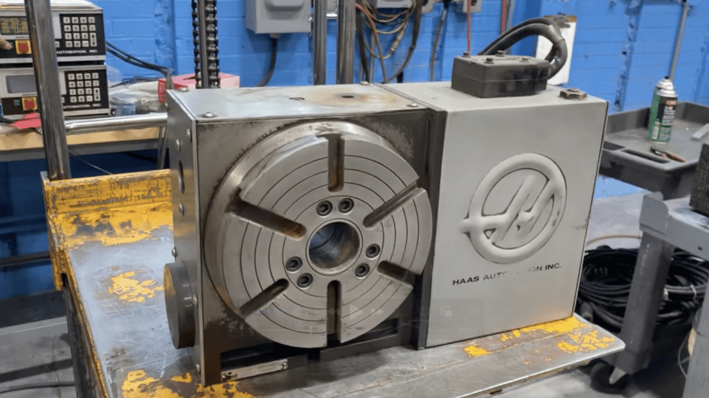 used haas rotary table in stock