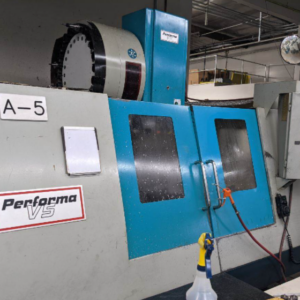 Used Akira Seiki Performa V5 CNC Vertical Machining Center for Sale