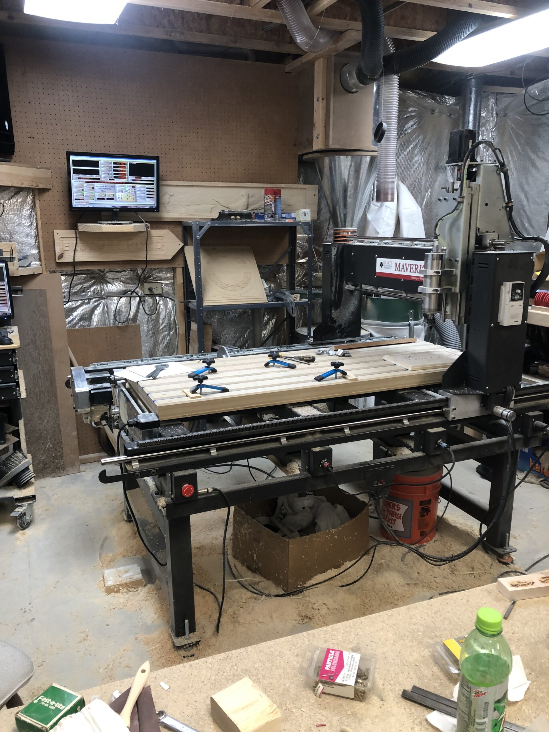 Maverick cnc clearance router price