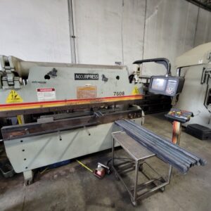 Used Accurpress 7608 Press Brake For Sale