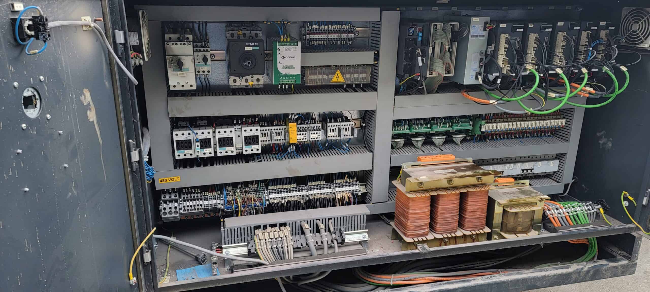 Used Mitsubishi Suprema DX612 Electrical Cabinet - CNC Waterjet