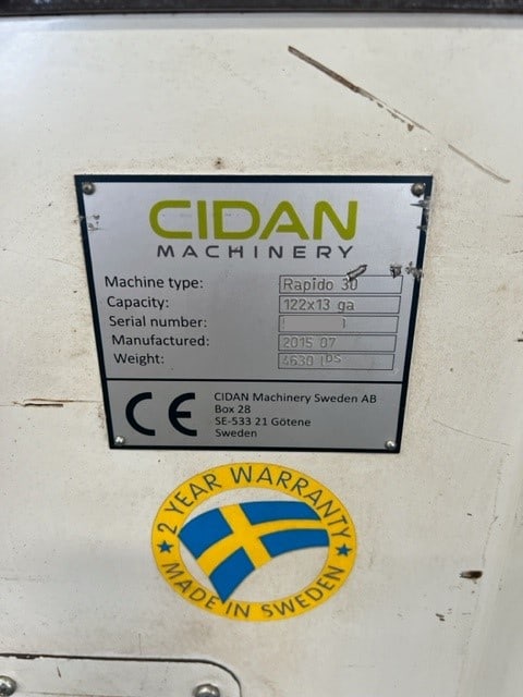 Used Cidan Rapido 30 - Shear - 8072691